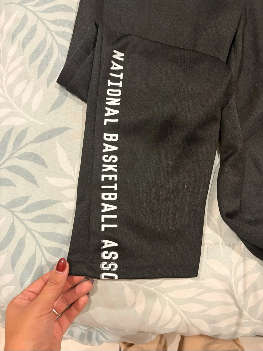 NBA Black Kids Sweatpants & Zip Jacket Set